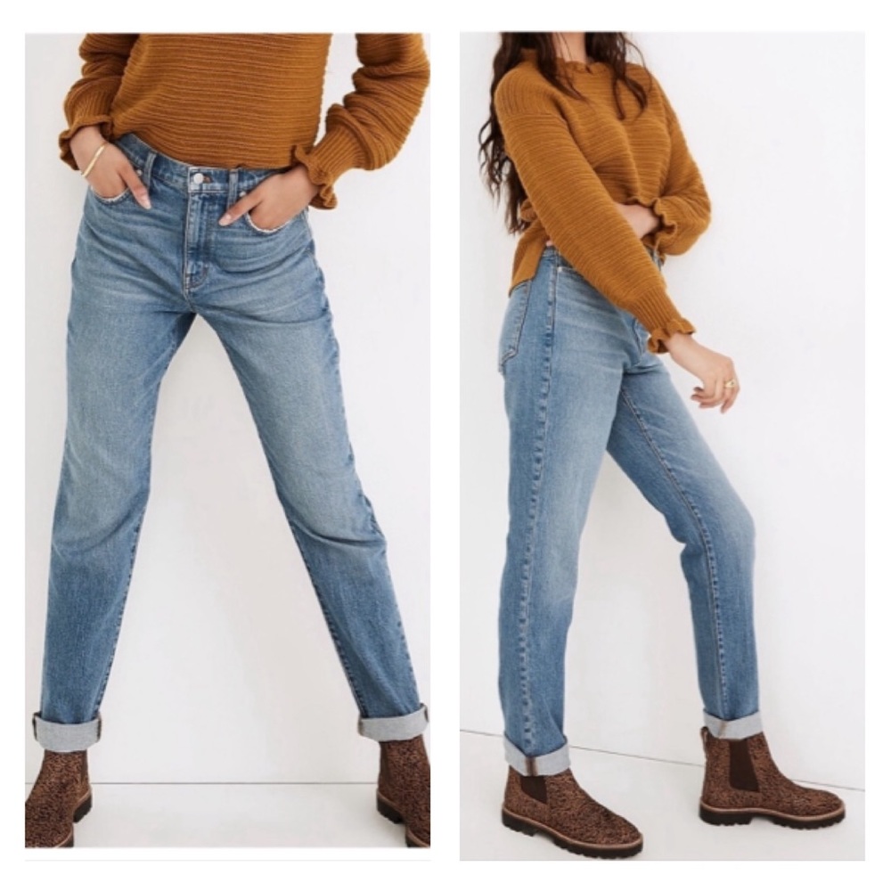 Madewell The High Rise Slim Boy Jean in Neal Wash Tencel Denim Edition - Picture 16 of 16